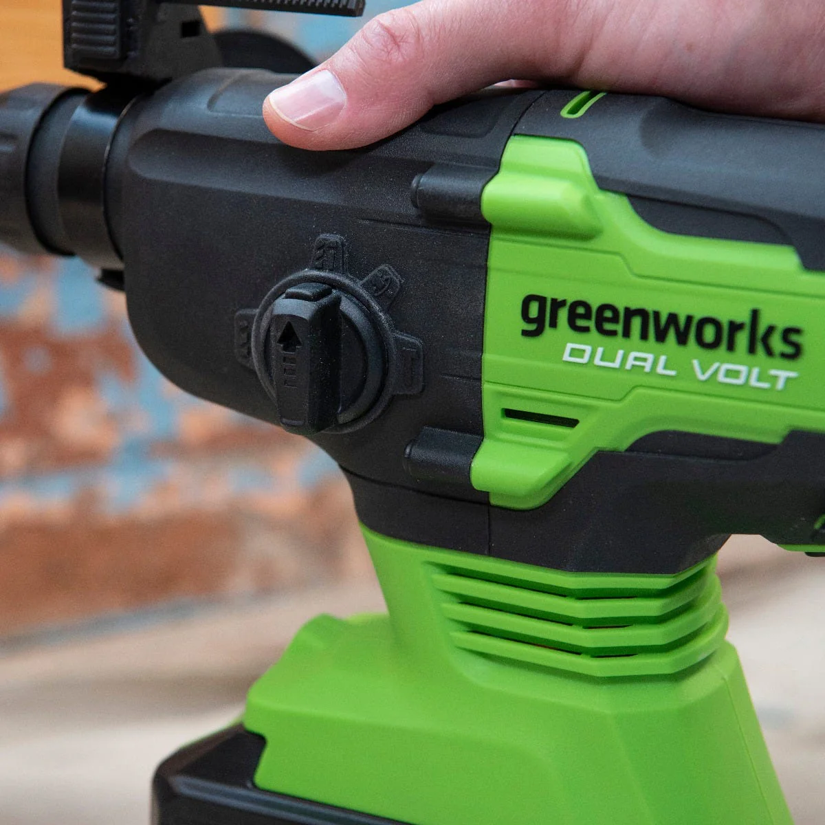 48V/24V Dual-Volt SDS-Plus 2J Rotary Hammer Tool Only | 24BRH1 - Image 9