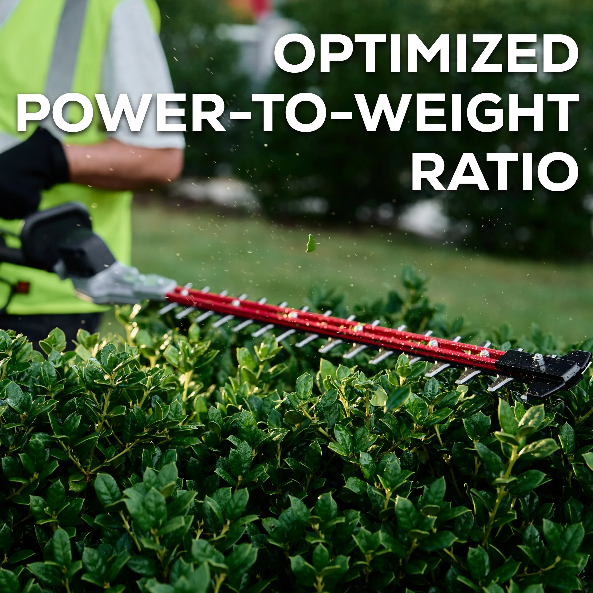 82V Short Pole Hedge Trimmer with 2.5 Ah Battery and Dual Port Charger (82PH30F-25DP) - Image 4