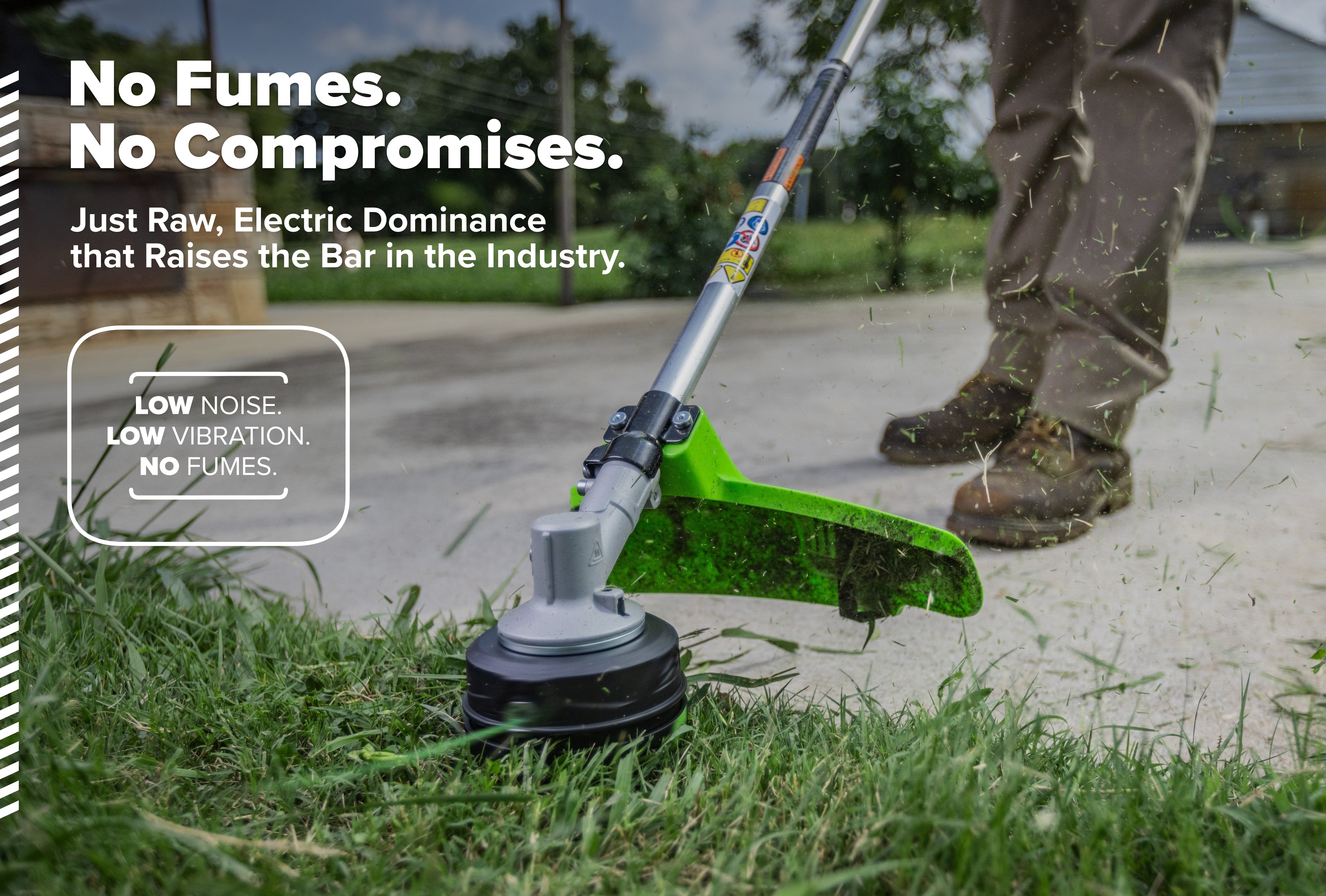 82V OPTIMUS 1.6kW 17" String Trimmer With (1) 4 Ah Battery and Dual Port Charger | ST161-4DP - Image 7