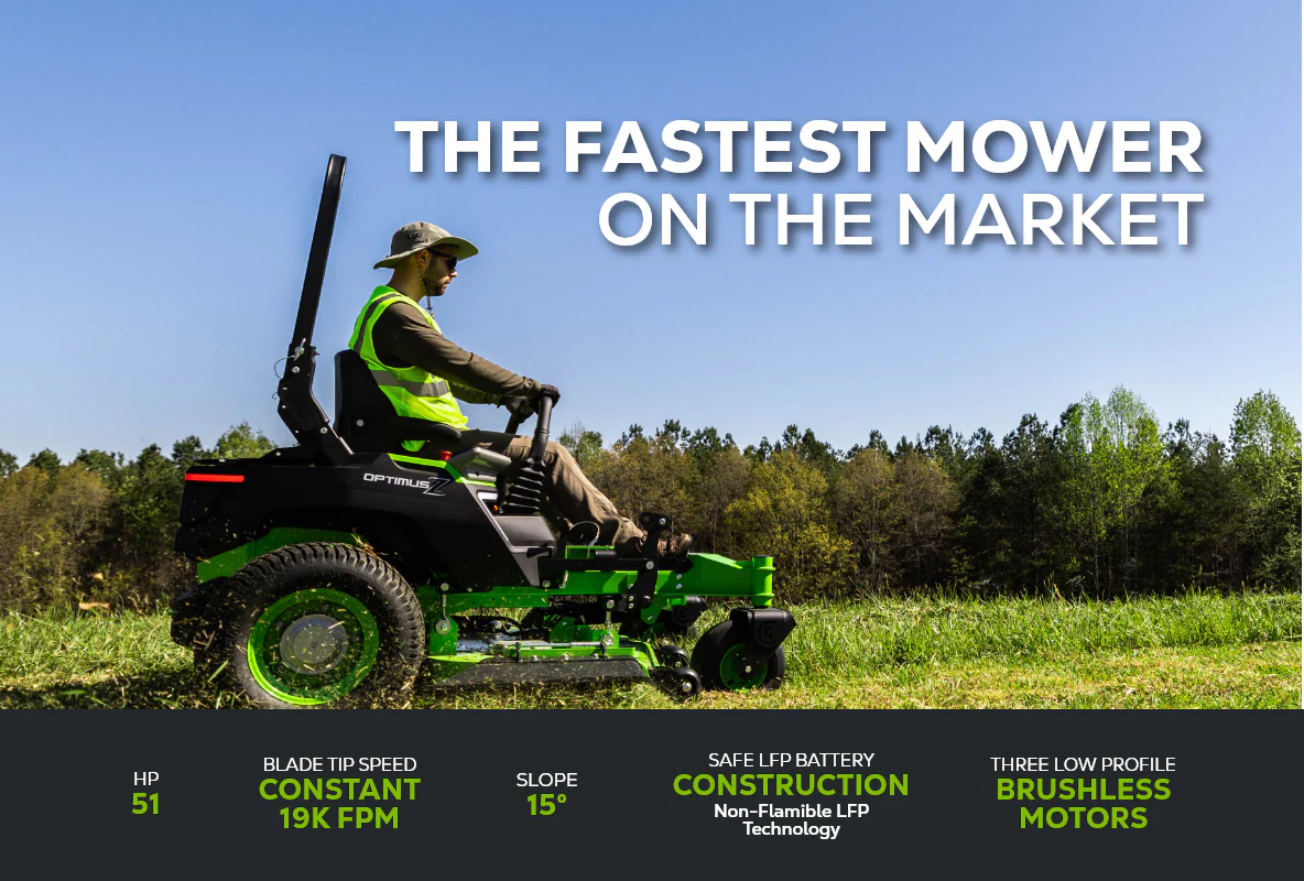 OptimusZ 52” 18kWh Ride-On Zero-Turn Mower | CZ52R18X - Image 6