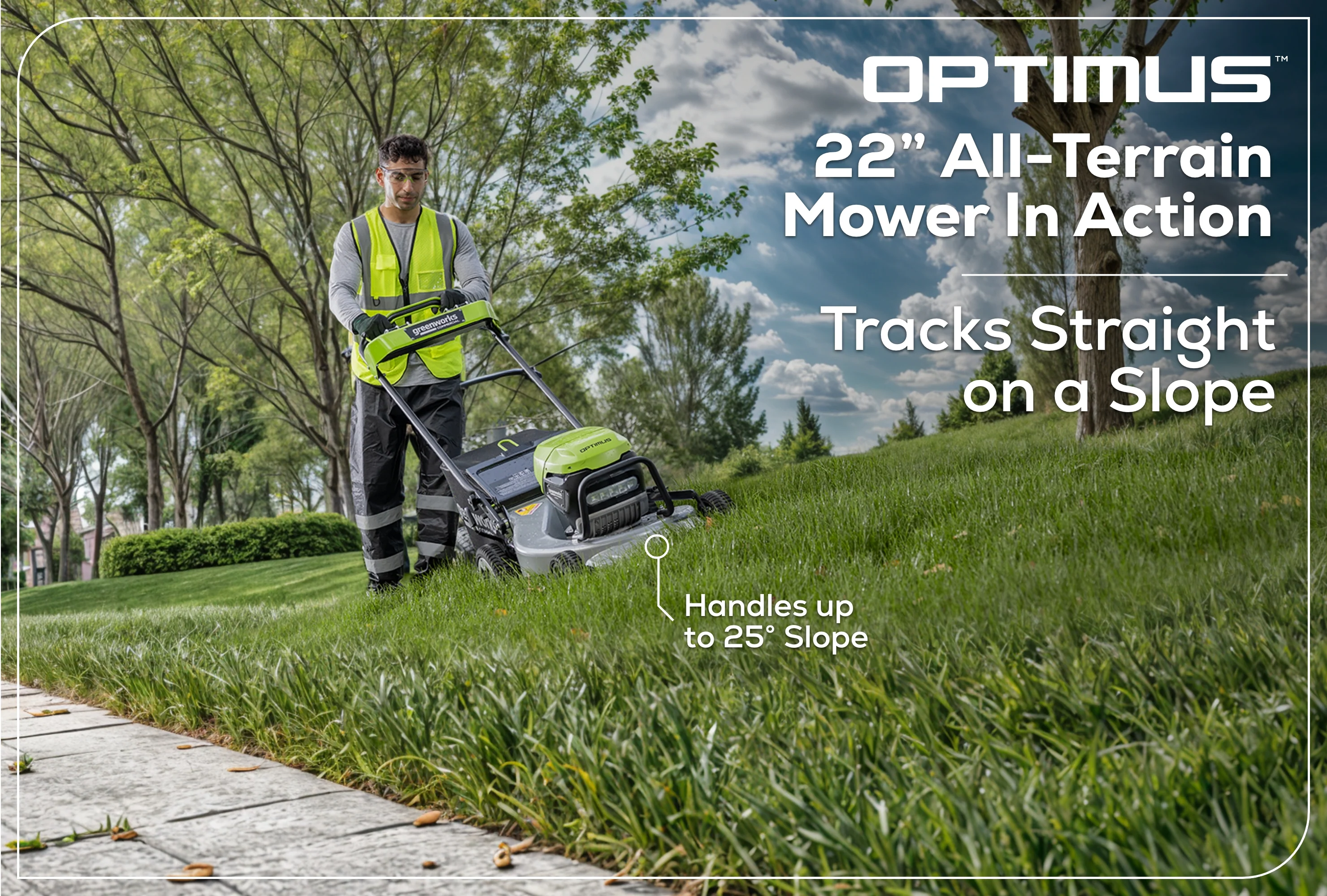 82V OPTIMUS ATM 22” Self-propelled Mower | ATM22A - Image 5