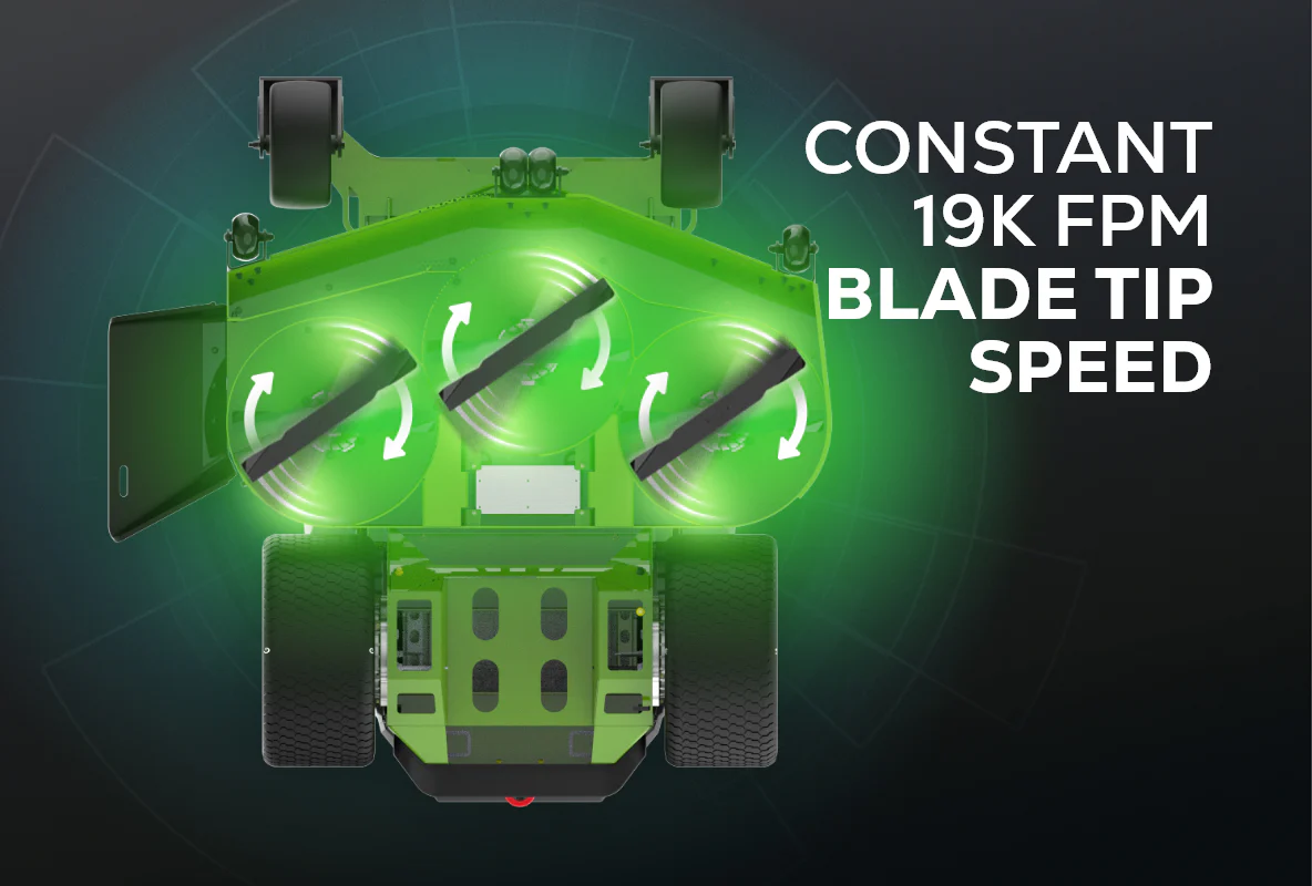 OptimusZ 36" 8kWh Stand-On Zero Turn Mower | CZ36S8X - Image 8