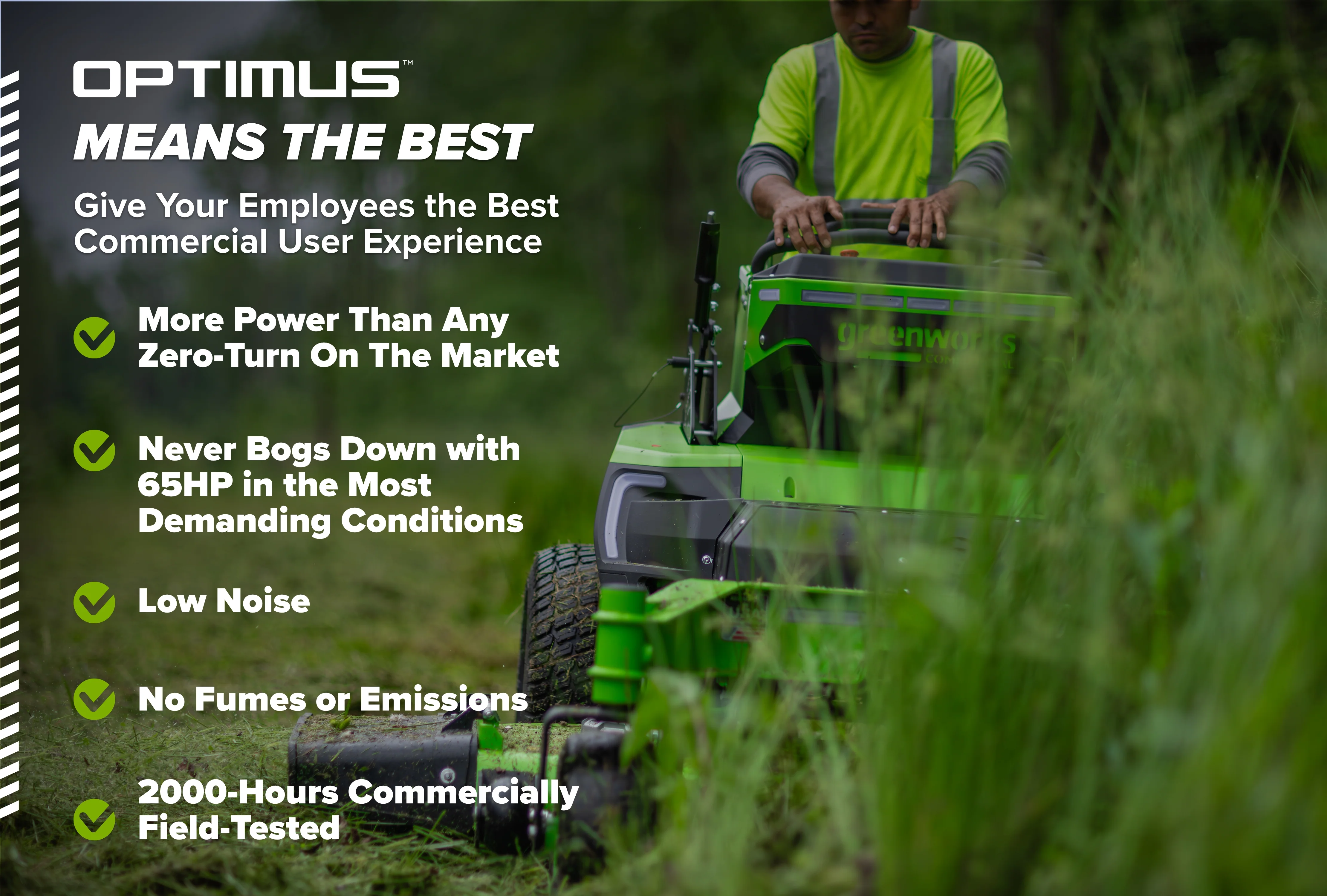 OptimusZ Series 9 52" Stand-on ZTR - 24 kWh | OS952 - Image 15