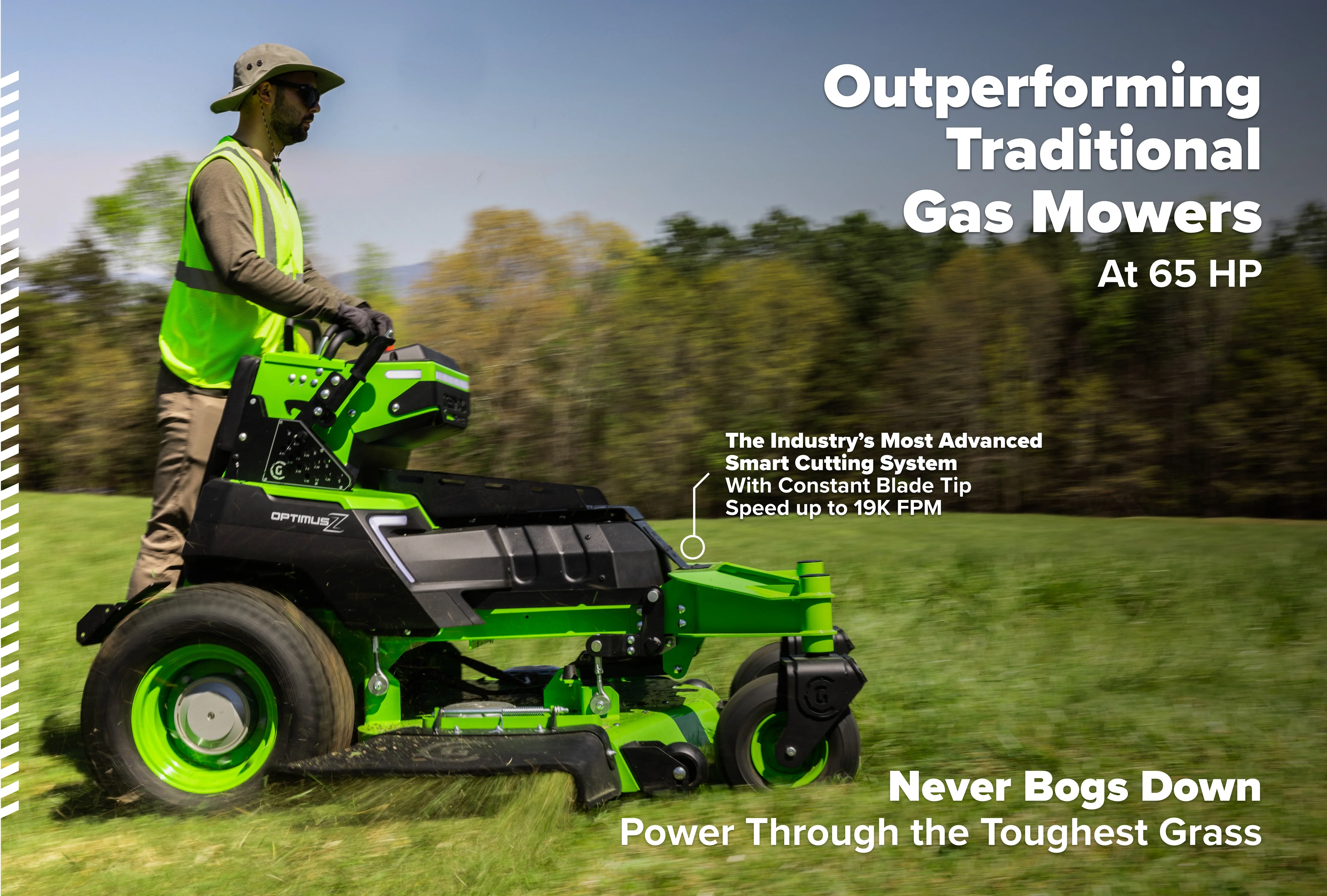 OptimusZ Series 9 60" Stand-on ZTR - 24 kWh | OS960 - Image 4