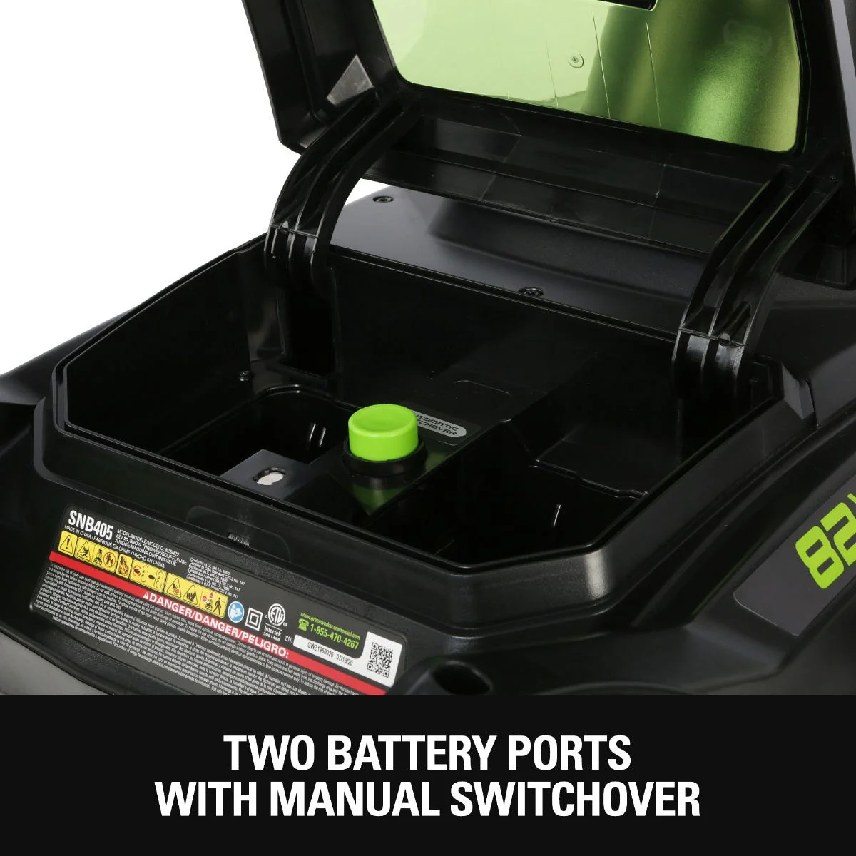 82V Brushless 22" Dual Port Snow Thrower Tool-Only | 82SN22 - Image 6
